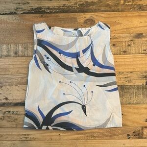 Ine de haus girls open back top size 6